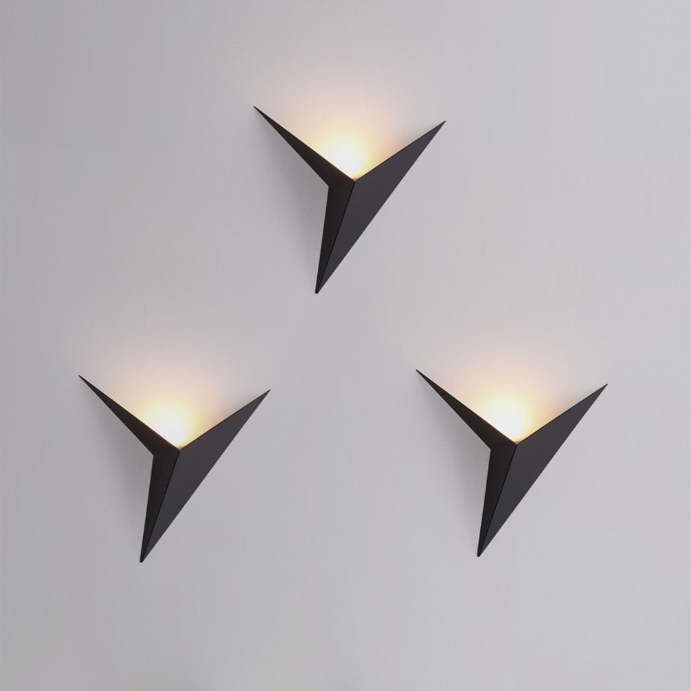 Moderne Dreieckige Wandlampe - TrigoLux