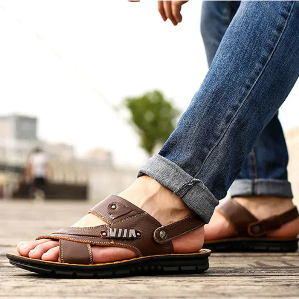 Orthopädische Komfortsandalen Herren – Bequem & Verstellbar – Henrik