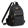 Leichter wasserabweisender Nylon-Rucksack für Damen – Reisen & Schule