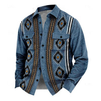 Vintage Herrenjacke mit Knöpfen – Henri