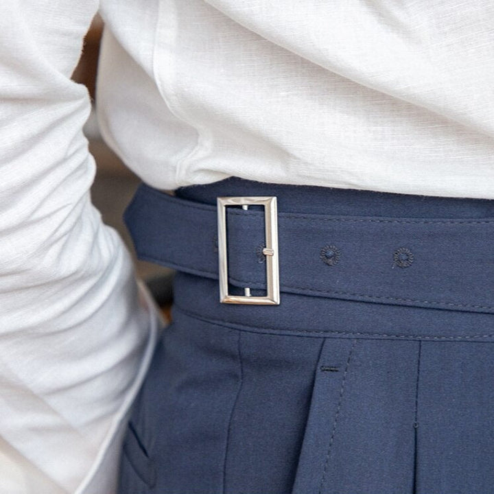 Herren Gurkha Hose mit Hohem Bund – Isauro