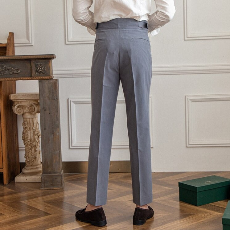 Herren Gurkha Hose mit Hohem Bund – Isauro
