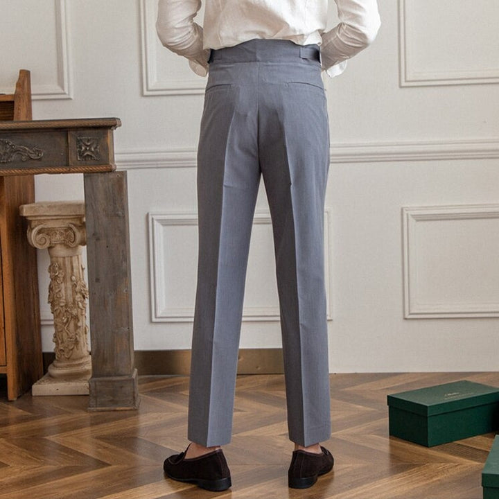 Herren Gurkha Hose mit Hohem Bund – Isauro