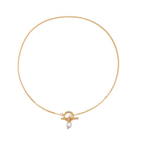 Pearl Necklace with Clasp - Lucía-Nora Luxe