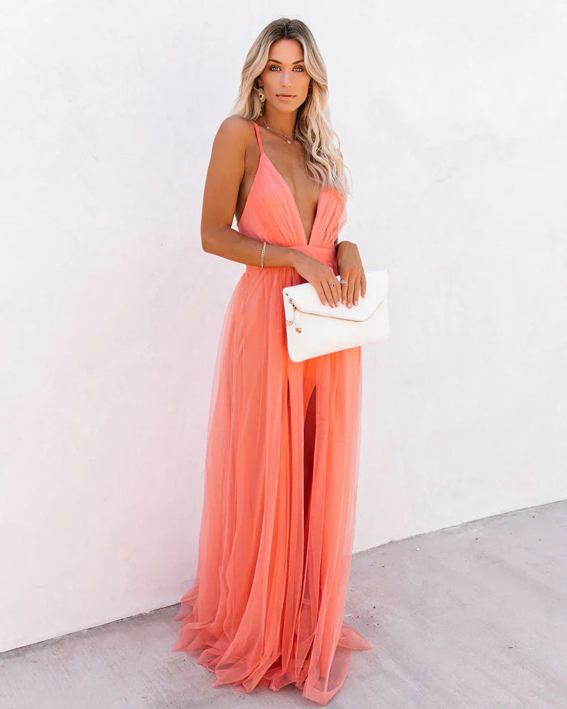 Fließendes Maxikleid - Lily