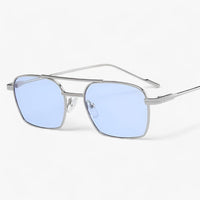 Vintage Unisex Sonnenbrille mit Doppelsteg – Aero