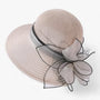Eleganter Damen Sonnenhut mit breiter Krempe – Bellavue