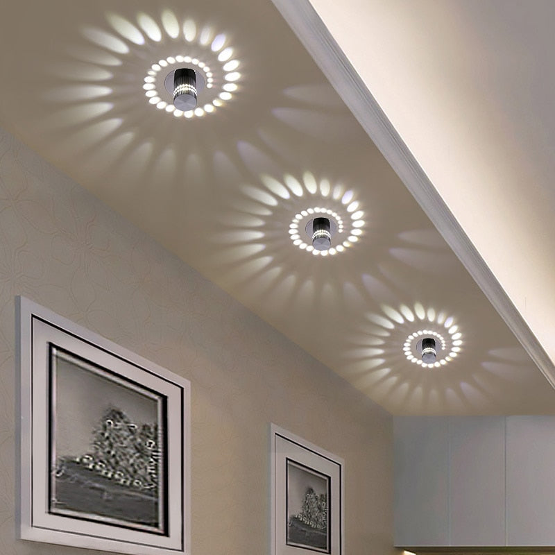 Moderne LED-Spirallampe - LumoSpiral