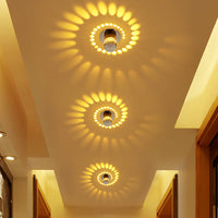 Moderne LED-Spirallampe - LumoSpiral