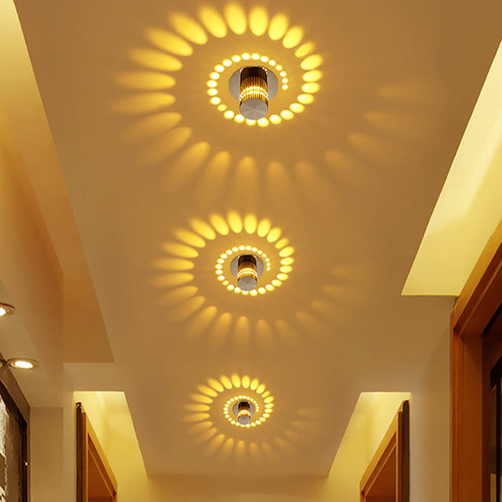 Moderne LED-Spirallampe - LumoSpiral