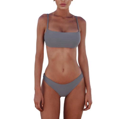 Bikini mit verstellbaren Trägern und flexibler Passform – Kaila