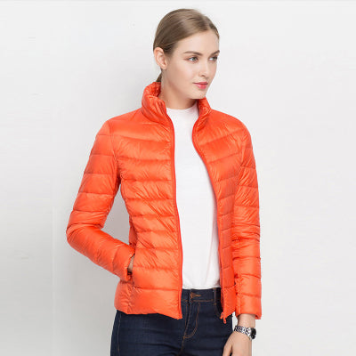 Federleichte Damen Daunenjacke – Alina Herbstzauber