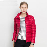 Federleichte Damen Daunenjacke – Alina Herbstzauber