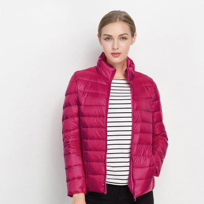 Federleichte Damen Daunenjacke – Alina Herbstzauber