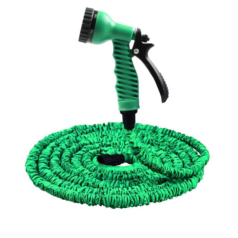 Abziehbarer Gartenschlauch mit Spritzdüse – FlexaFlow