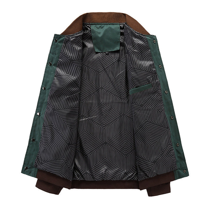 Leichte Herren Bomber Übergangsjacke im Vintage-Look – Adrian