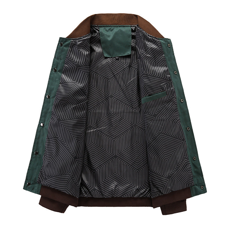 Leichte Herren Bomber Übergangsjacke im Vintage-Look – Adrian