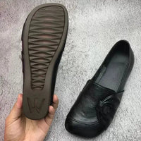 Leder-Damenschuhe mit Rutschfester Sohle – Aurora
