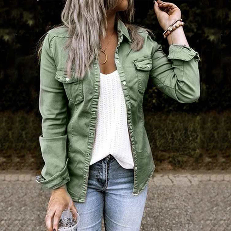 Stilvolle Damen-Jeansjacke - Elisa