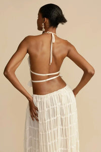 Rugloses Chiffon-Set – Calysta