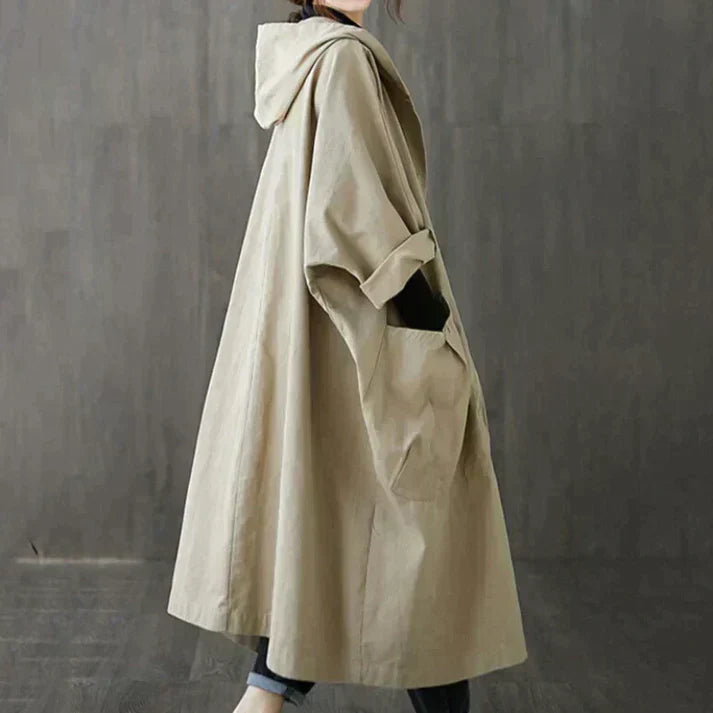 Trendiger Oversized Damen-Trenchcoat - Maren