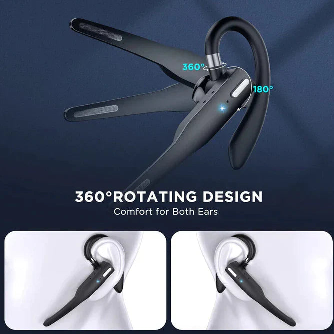 Drahtloses Bluetooth 5.1 Headset mit Dual Mic - RoadMic Pro
