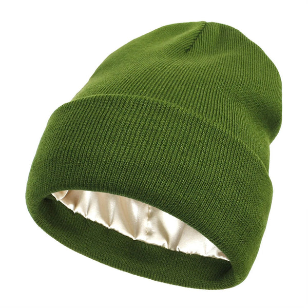 Wintermütze mit Seidenfutter - Noor
