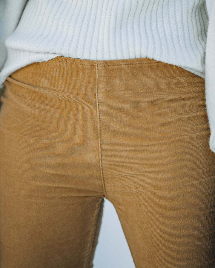 Hüftgerechter Damenhose mit Stretch – Noelle