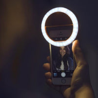 Tragbare Selfie-Ringlicht - GlowSnap