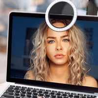 Tragbare Selfie-Ringlicht - GlowSnap