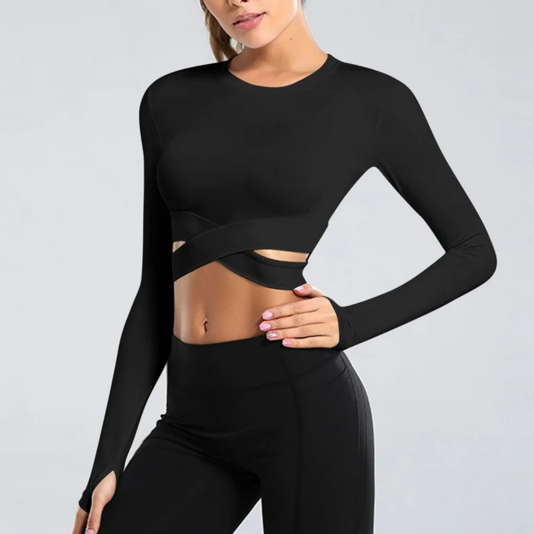Nahtloses Pilates & Yoga Top – Sophia