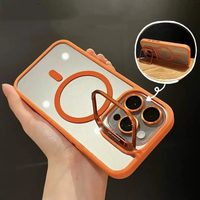 Stoßfeste magnetische Handytasche mit Glasschutz und Ständer
