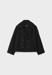 Herbstliche Kurzjacke im Doppelreiher-Stil – Clara