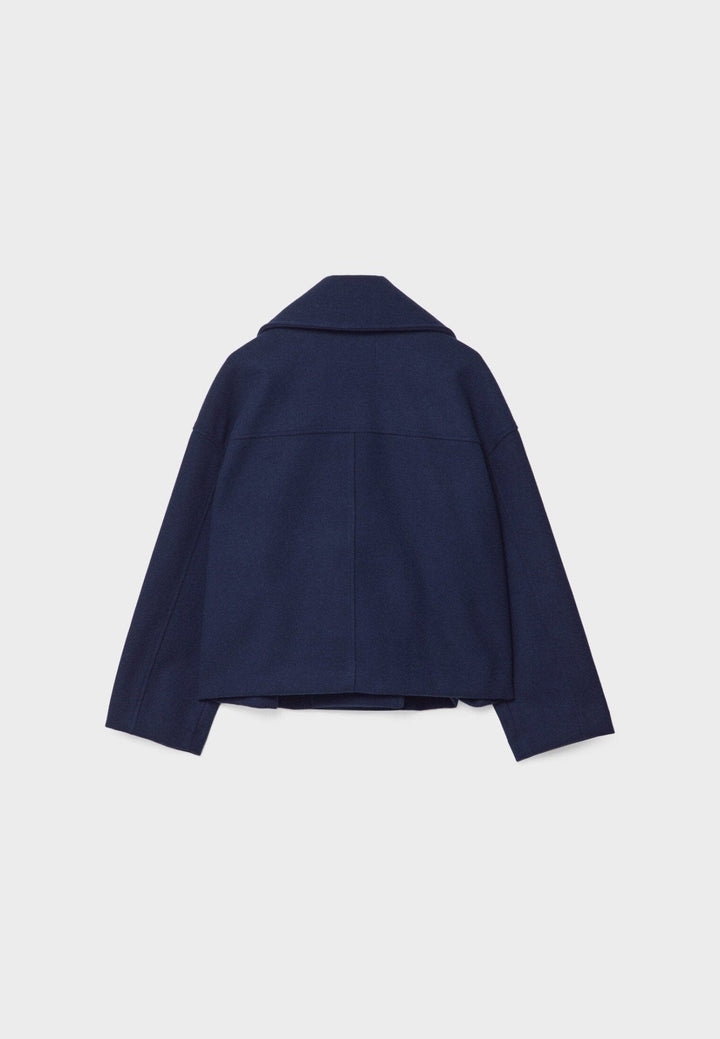 Herbstliche Kurzjacke im Doppelreiher-Stil – Clara