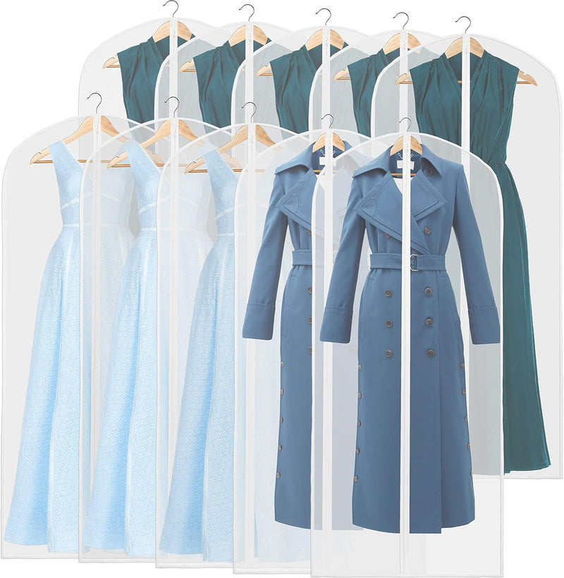 Herbstliche Klare Ganzkörper-Kleidersäcke – 10er-Pack Anzug- und Kleid-Aufbewahrungstaschen (Kaufe 1, Erhalte 1 GRATIS)