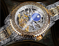 Skelett Mechanische Herrenarmbanduhr – Valtor