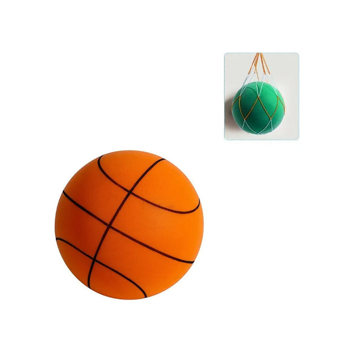 Geräuschloser Basketball aus PU-Schaum für Kinder – Silento