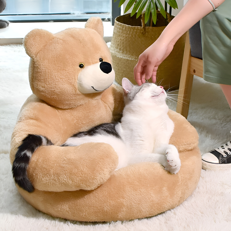 Komfortables Haustierbett - CozyBear