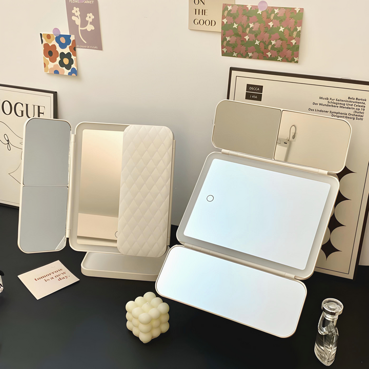 LED Make-up Spiegel mit Dreifacher Beleuchtung - Clara