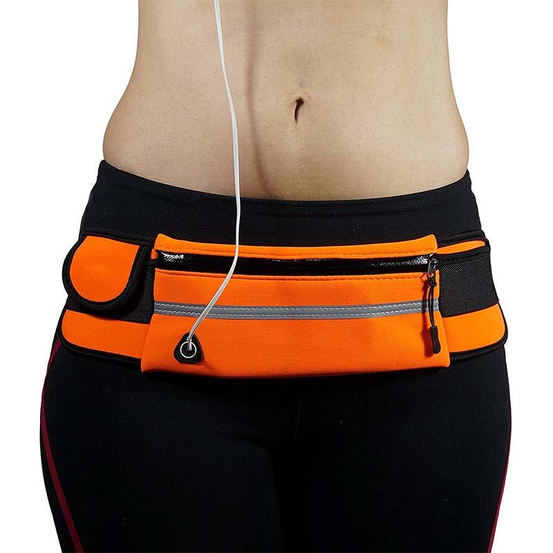 Leichtgewichtiger Wasserdichter Fitness-Hüftgürtel – 1+1 GRATIS Verstellbarer Sportgürtel