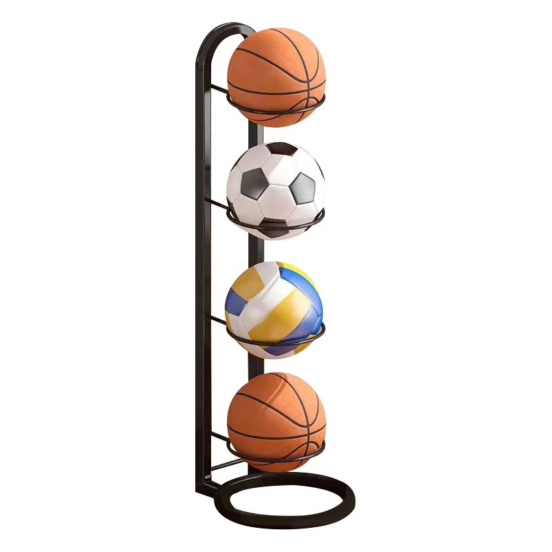 Kompaktes Aufbewahrungsregal für Sportbälle und Zubehör – BallRack Pro