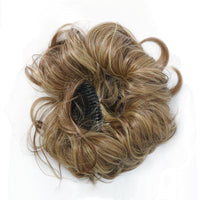 Messy Clip-in Bun mit Seitenclip – Elina