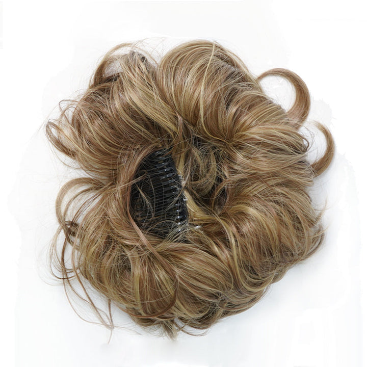 Messy Clip-in Bun mit Seitenclip – Elina