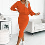 Kleid & Pullover Set ohne Ärmel – Elisa