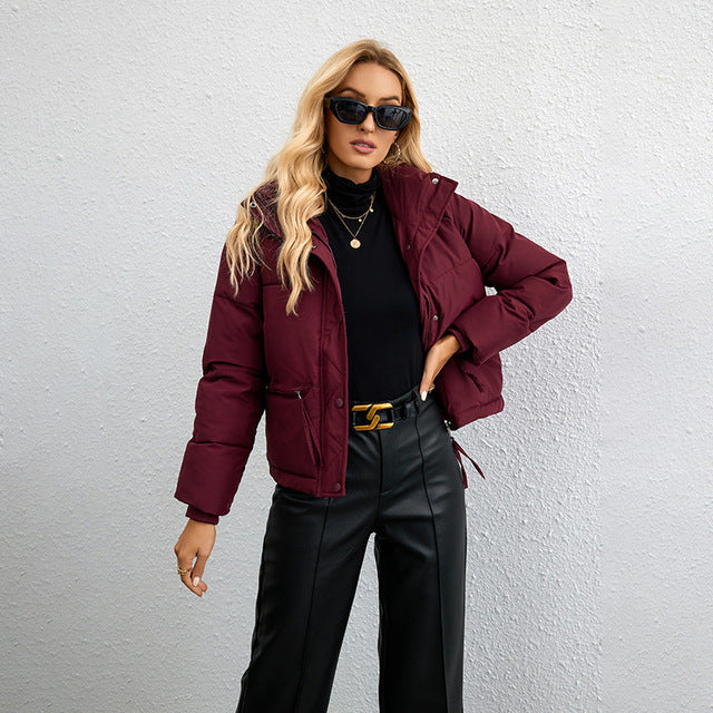 Gepolsterte Herbstjacke mit warmer Fütterung – Elvira