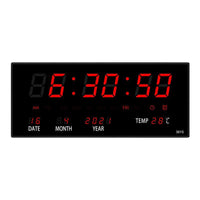 LED Wanduhr mit Spiegeleffekt – Lumino