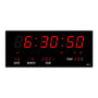 LED Wanduhr mit Spiegeleffekt – Lumino