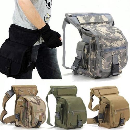 Strapazierfähige Taktische Oberschenkel-Tasche für Herren – Wasserdichtes Multi-Taschen-Design