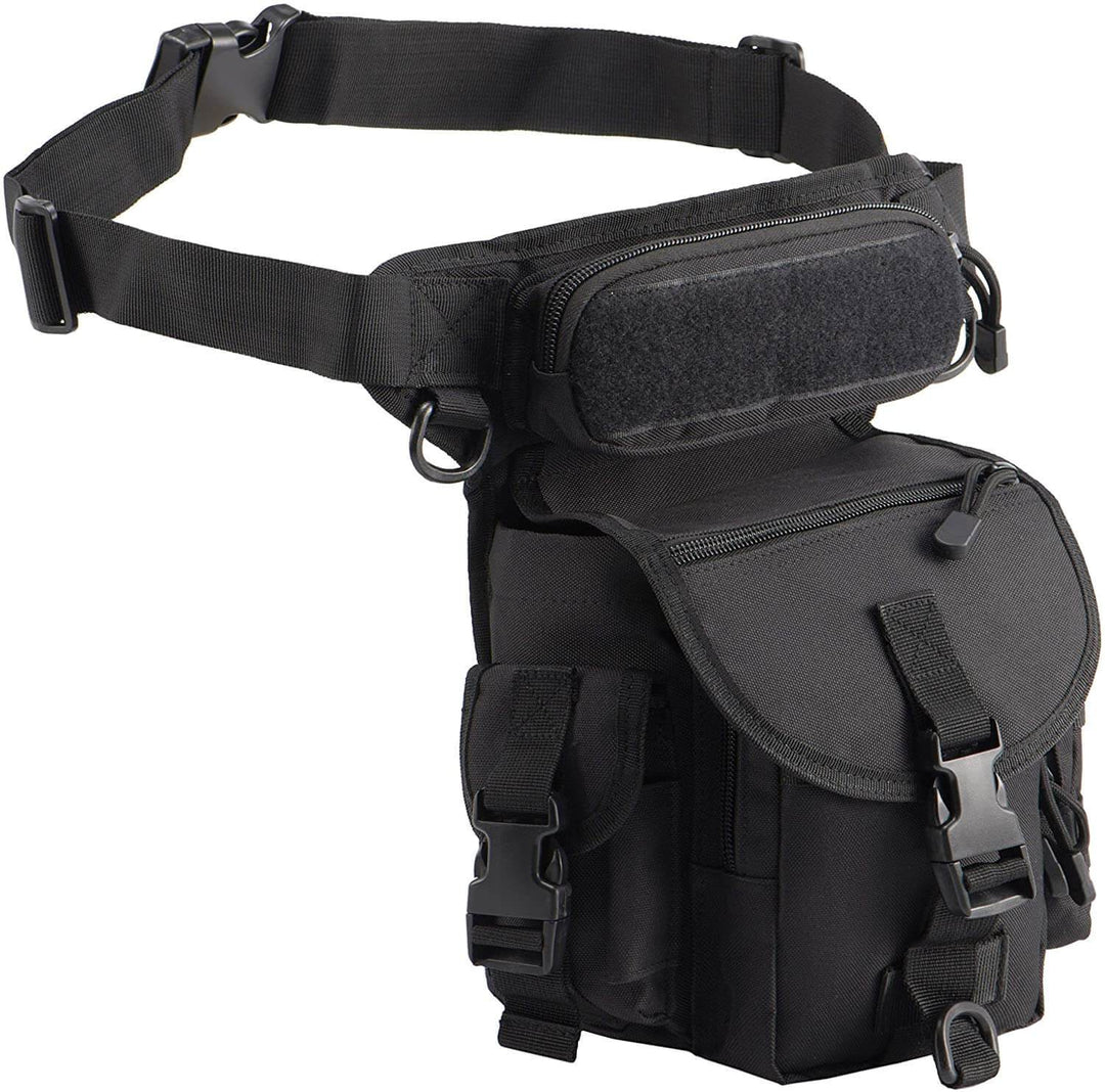 Strapazierfähige Taktische Oberschenkel-Tasche für Herren – Wasserdichtes Multi-Taschen-Design