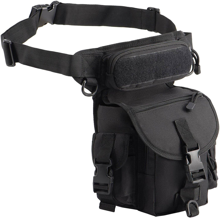 Strapazierfähige Taktische Oberschenkel-Tasche für Herren – Wasserdichtes Multi-Taschen-Design